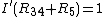 I^{'}(R_{34}+R_{5})=1