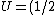 U=(1/2)k(2x)^2