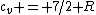 c_v = 7/2 R